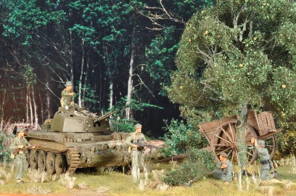 Normandie 1944. Diorama au 1/35 de Ludovic Fortin.