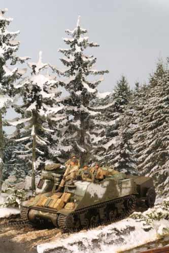 Bataille des Ardennes 1944 - 1/35ème - Frédérik Astier.